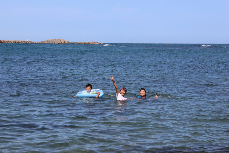 いざ海へ